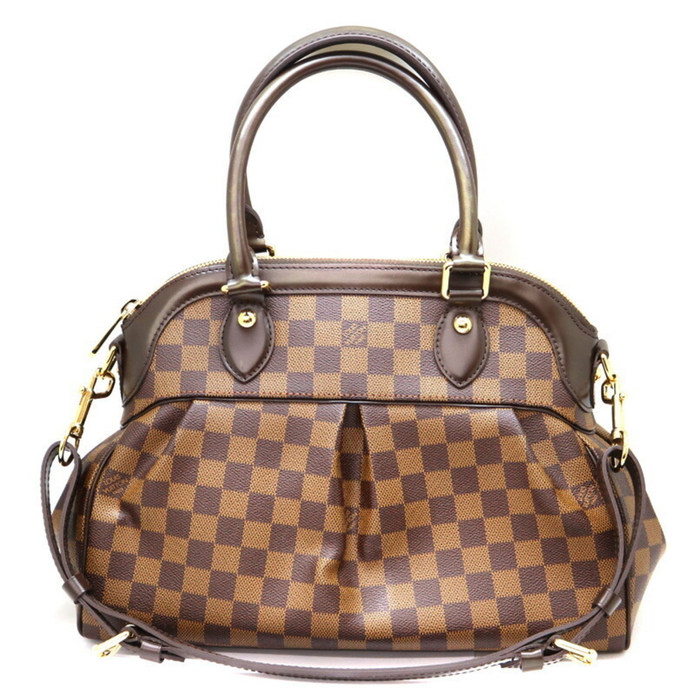 Louis Vuitton Trevi Handbag Shoulder Bag Brown Damier Pattern